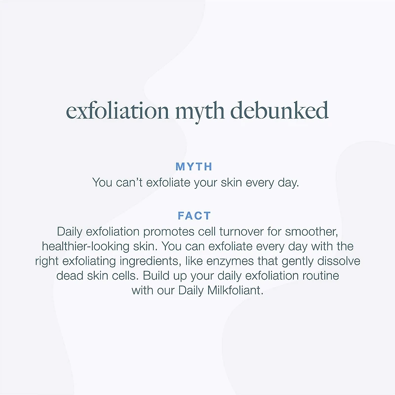 Exfoliant quotidien Milkfoliant