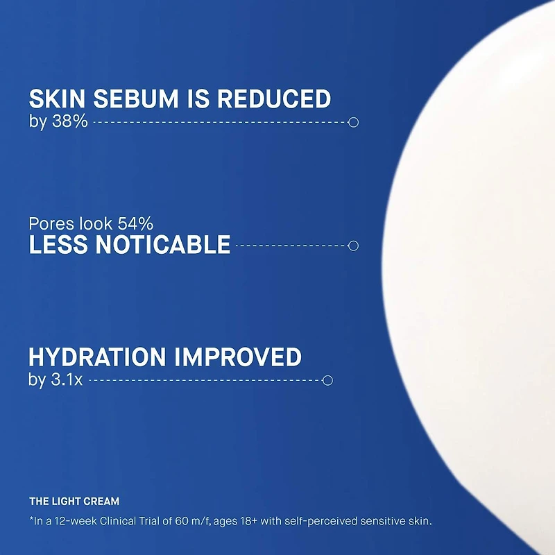 La crème hydratante légère