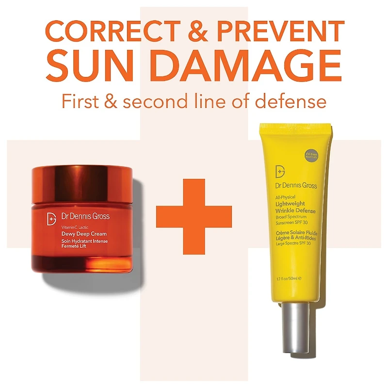 Vitamine C Crème profonde Lactic Dewy