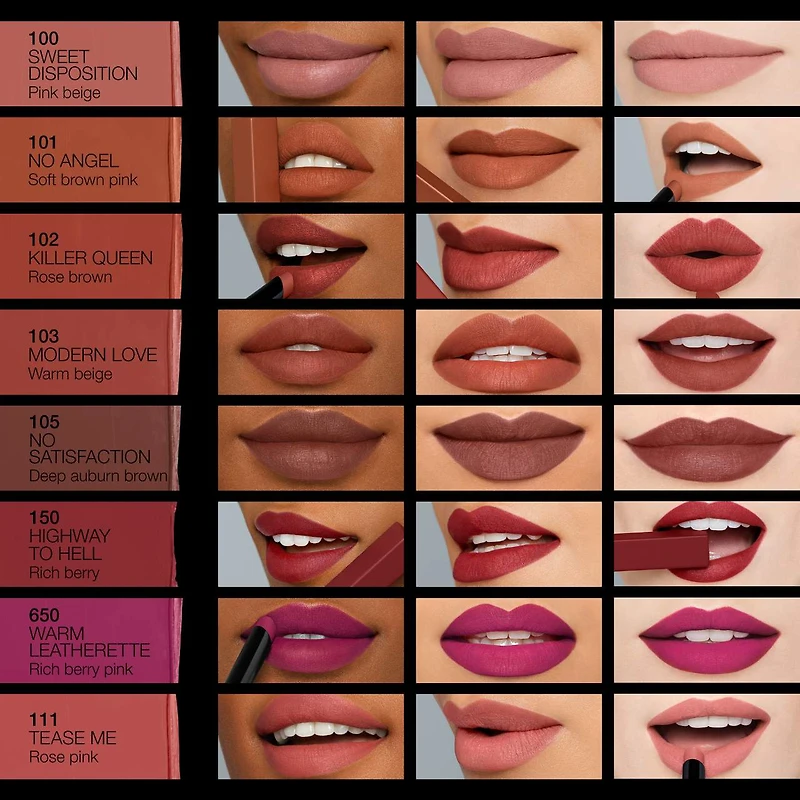Pigment pour les lèvres longue tenue Powermatte