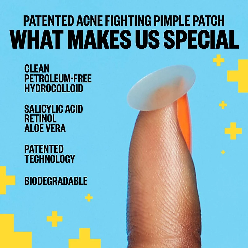 Salicylic Acid & Hydrocolloid Acne Day Invisible Pimple Patches