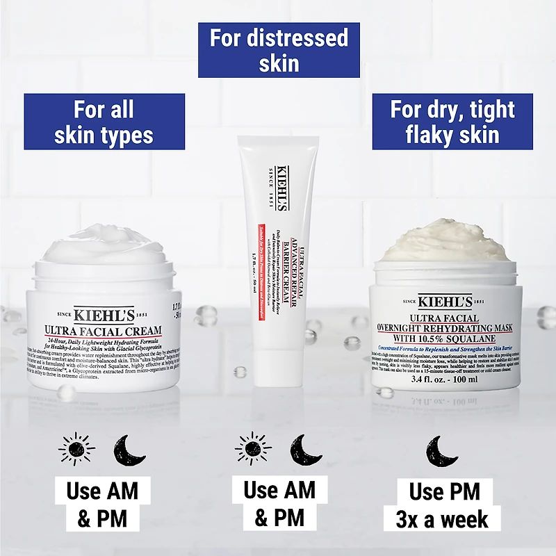 Crème de protection faciale réparatrice ultra avancée