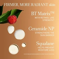 Hydratant antiâge au thé noir avec alternative rétinol BT Matrix