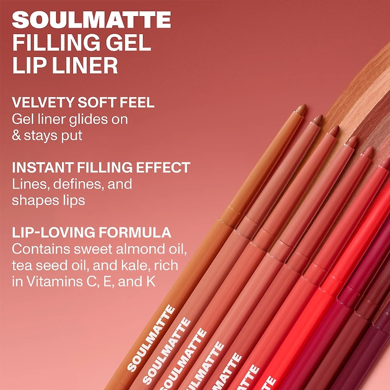 Ligneur en gel pour les lèvres Soulmatte