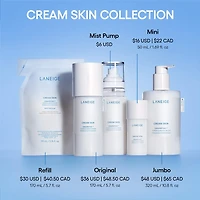 Crème tonifiante et hydratante rechargeable pour la peau avec céramides peptides