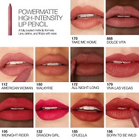Crayon à lèvres longue tenue haute intensité Powermatte