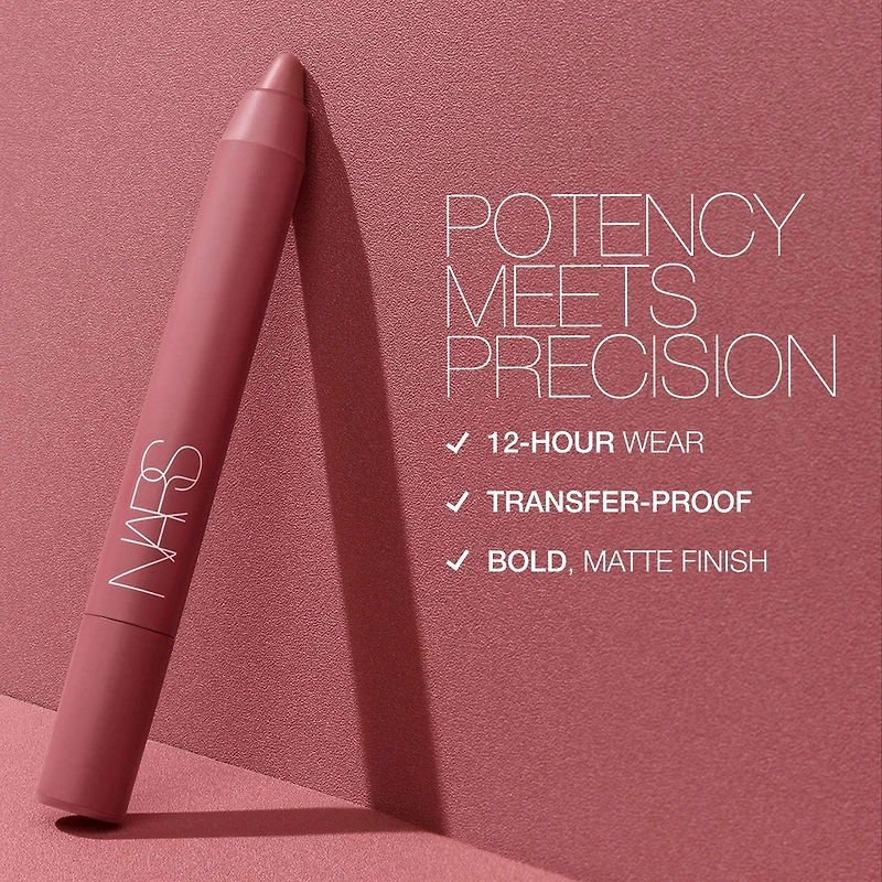 Crayon à lèvres longue tenue haute intensité Powermatte