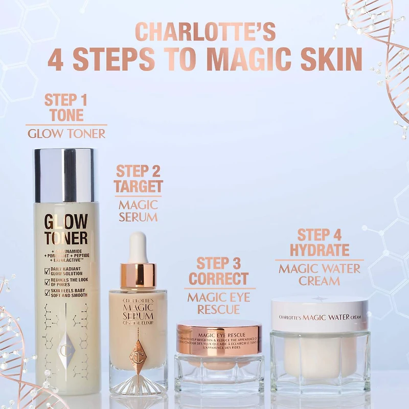 Crème hydratante en gel rechargeable Magic Water avec niacinamide