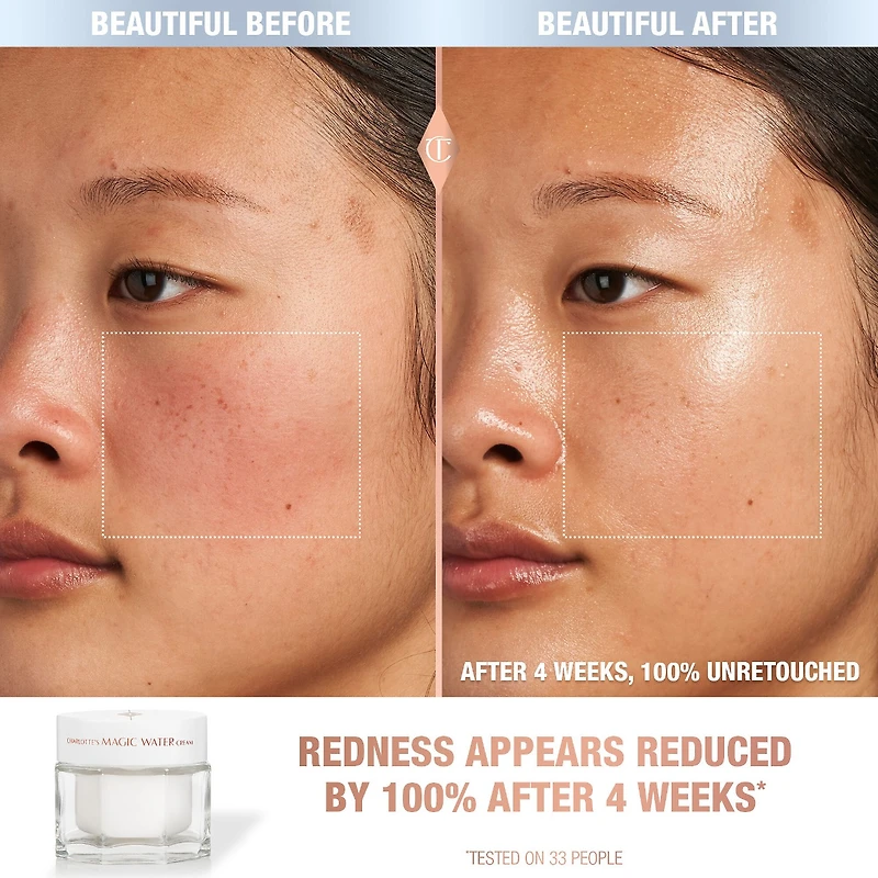 Crème hydratante en gel rechargeable Magic Water avec niacinamide