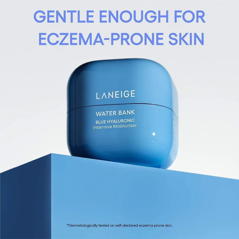 Crème hydratante intensive Water Bank Blue Hyaluronique avec peptides et squalane