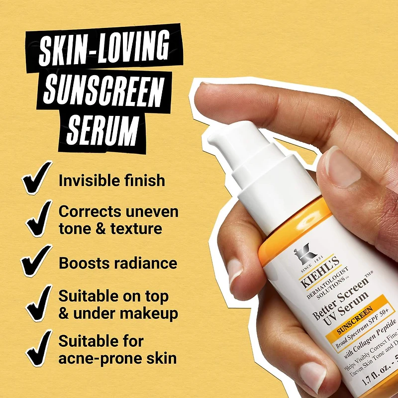 Mini Better Screen™ UV Serum SPF 50+ Facial Sunscreen with Collagen Peptide