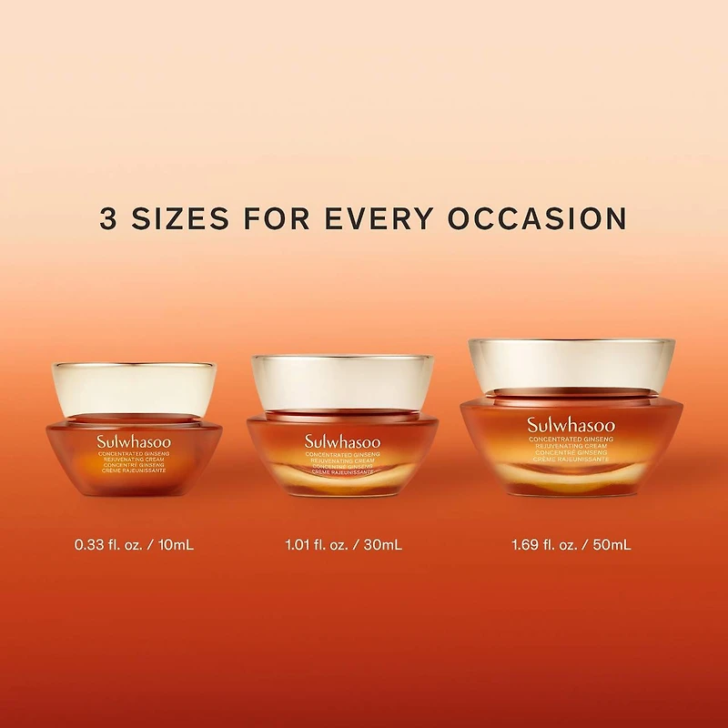 Concentrated Ginseng Rejuvenating Cream for Anti-Aging