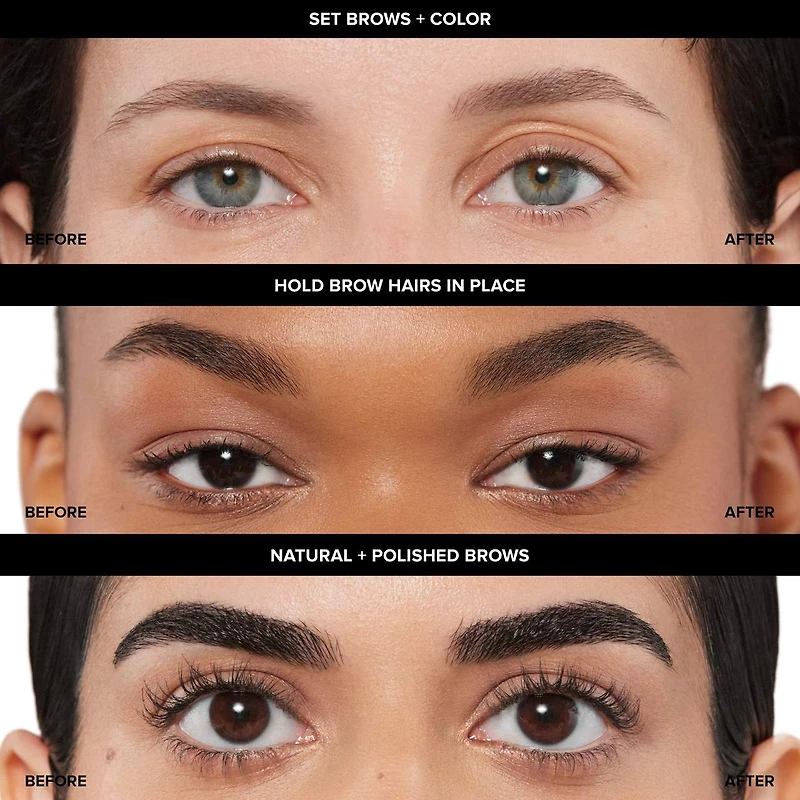 Gel fixateur à sourcils tenue moyenne souple