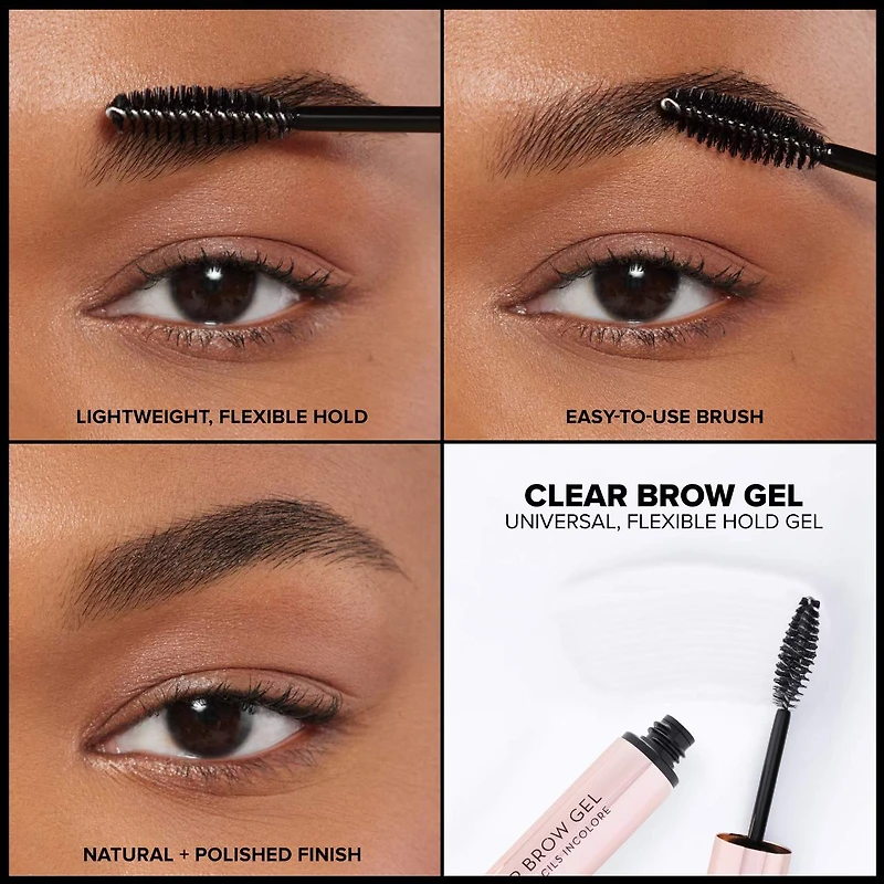 Gel fixateur à sourcils tenue moyenne souple