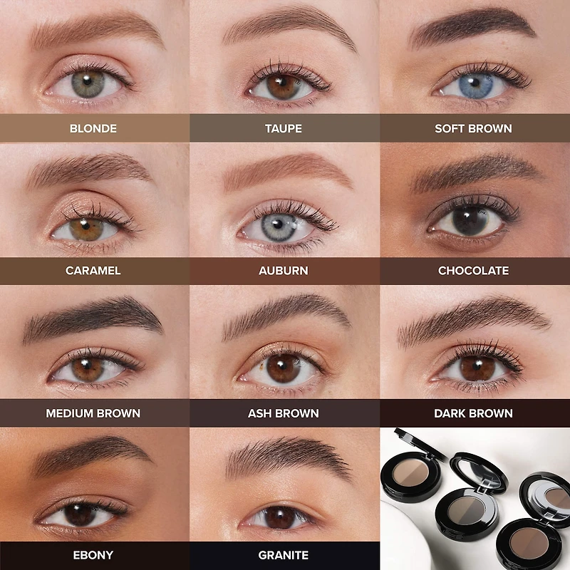 Duo de poudres à sourcils longue tenue Ombre Effect