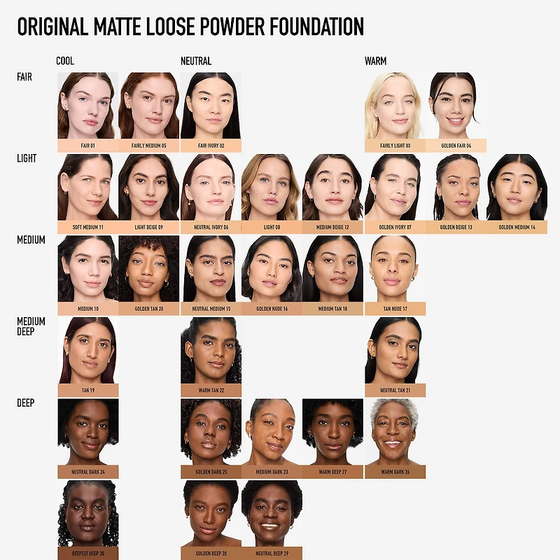 Original Loose Matte Talc-Free Powder Mineral Foundation SPF 15