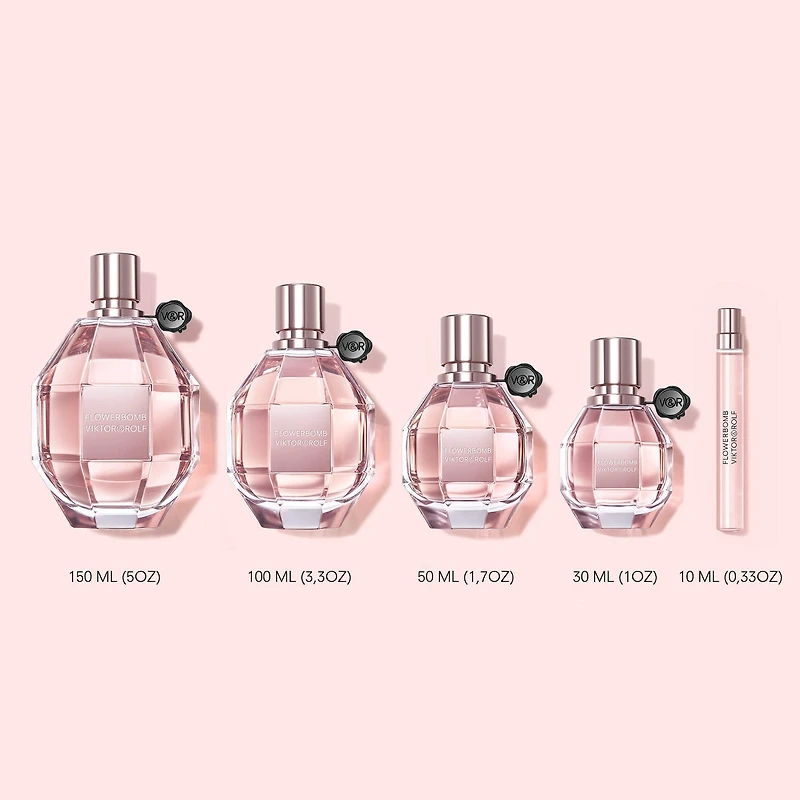 Eau de parfum Flowerbomb à la vanille et au jasmin
