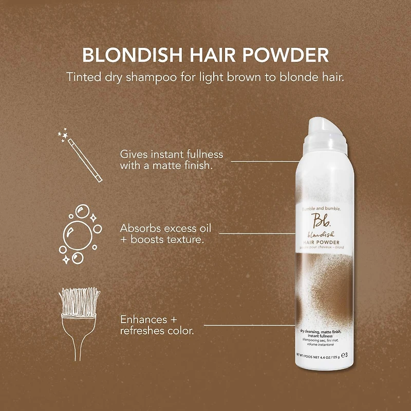 Blondish Tinted Dry Shampoo