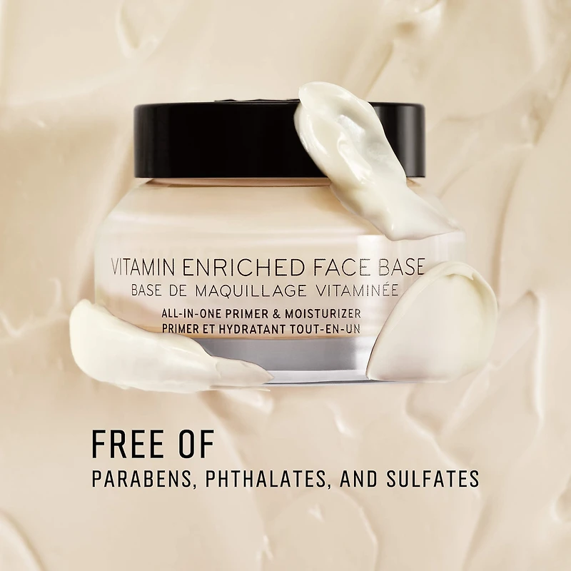 Base hydratante vitaminée pour le visage avec vitamine C et acide hyaluronique