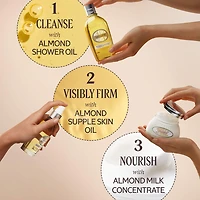 Cleansing And Softening Shower Oil With Almond Oil Mini
