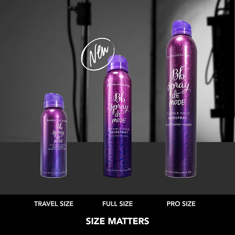 Vaporisateur fixateur à tenue souple Spray de Mode