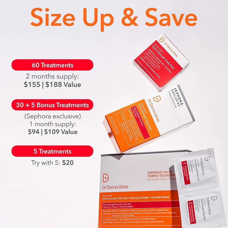 Alpha Beta® Extra Strength Daily Peel Pads