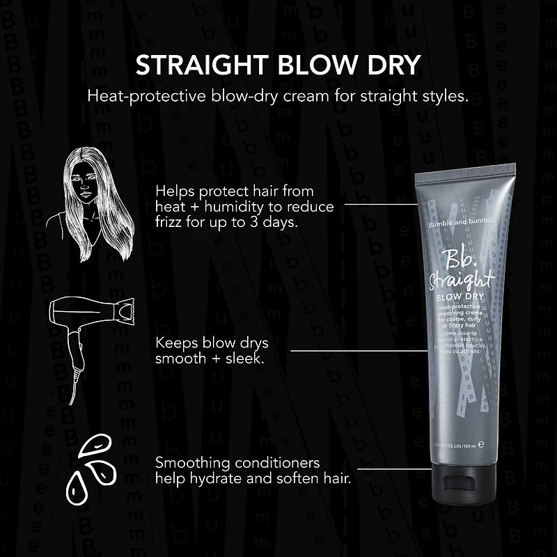 Crème coiffante Straight Blow Dry