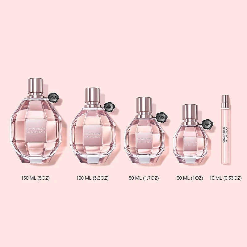 Eau de parfum Flowerbomb à la vanille et au jasmin
