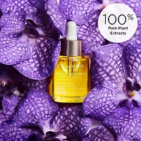 Huile soin du visage hydratante et éclatante Orchidée bleue