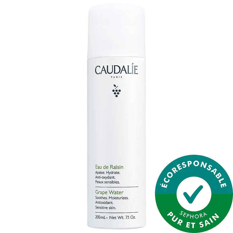 Brume hydratante pour le visage Eau de raisin