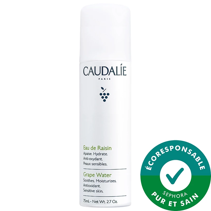 Brume hydratante pour le visage Eau de raisin