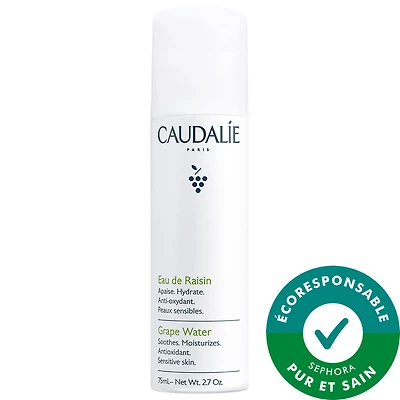 Brume hydratante pour le visage Eau de raisin