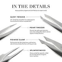 Pink Perfection Pointed Slant Tweezer