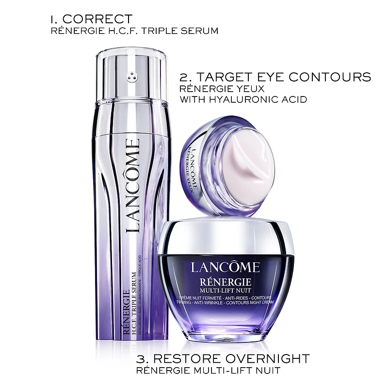 Crème de soin de nuit tonifiante Multi-Action Rénergie