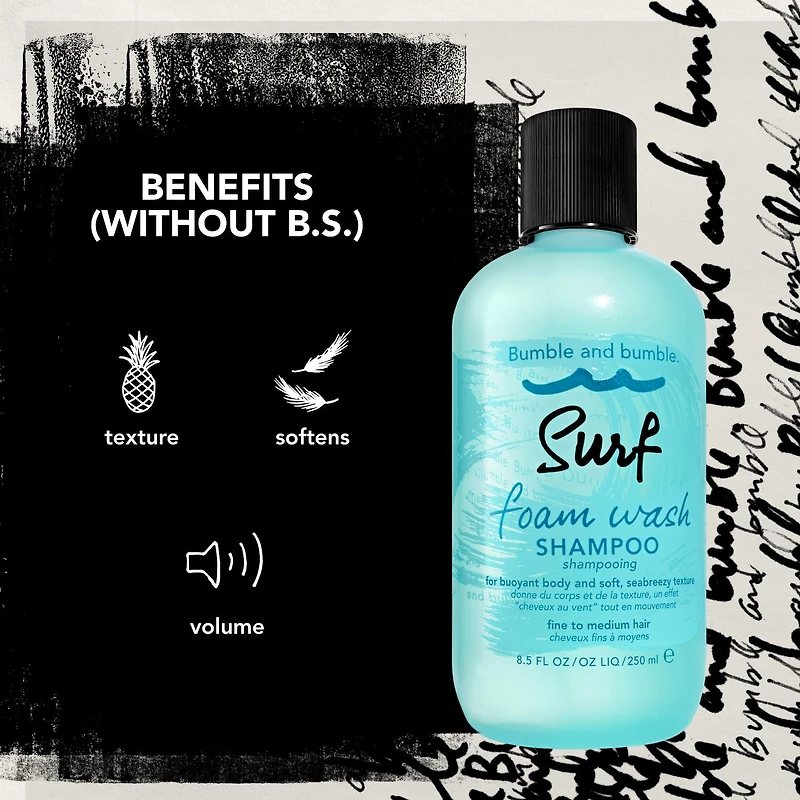 Surf Foam Wash Texturizing Shampoo
