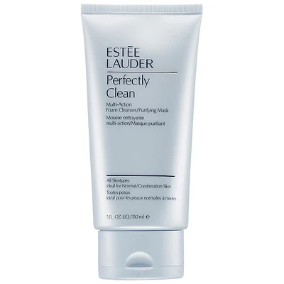 Estée Lauder Perfectly Clean Multi-Action Foam Cleanser/Purifying Mask 5 oz/ 150 mL
