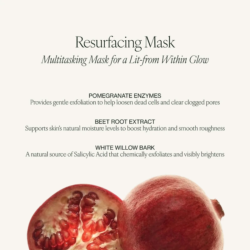 Resurfacing BHA Mask for Brightening and Dark Spots