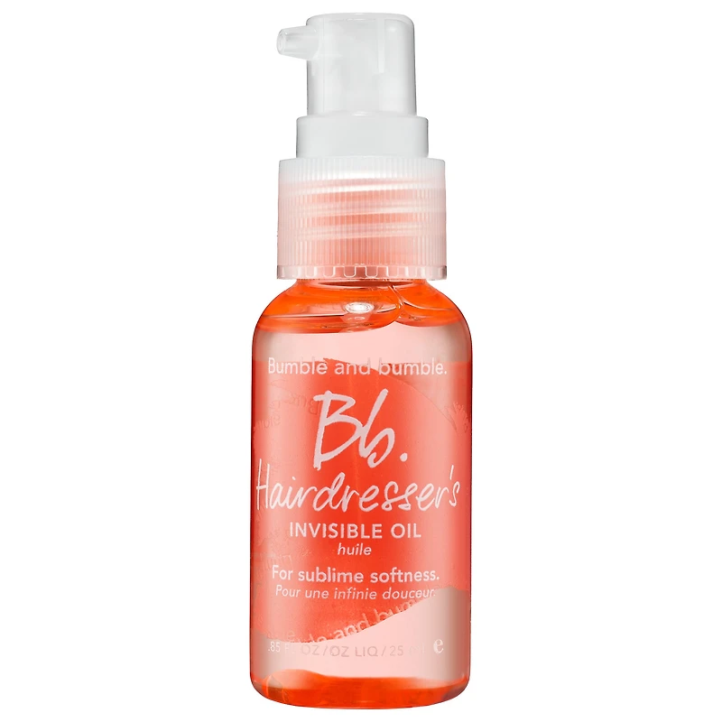 Huile pour cheveux antifrisottis Hairdresser’s Invisible Oil