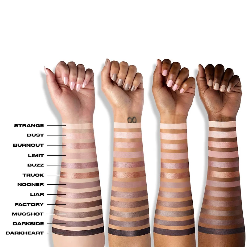 Palette de fards à paupières rose doux Naked3
