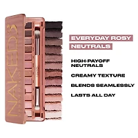 Palette de fards à paupières rose doux Naked3
