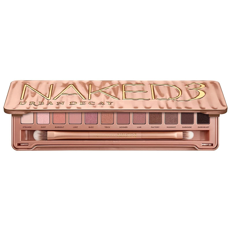 Palette de fards à paupières rose doux Naked3