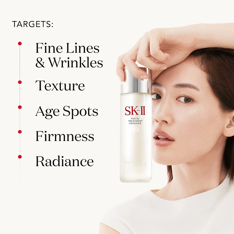 Aging Skin Facial Treatment Essence with Antioxidants