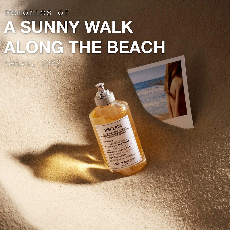 Eau de toilette ’REPLICA’ Beach Walk avec lait coco et musc
