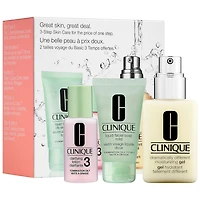 Ensemble pour peau mixte à grasse Une belle peau à prix doux