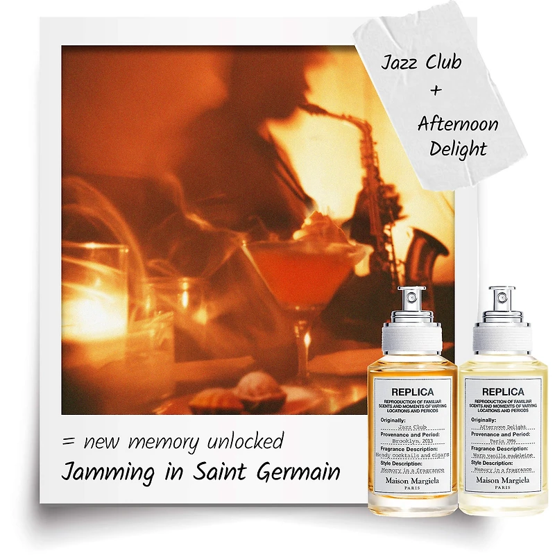 'REPLICA' Jazz Club Eau de Toilette with Tobacco Leaf, Pink Pepper, and Rum