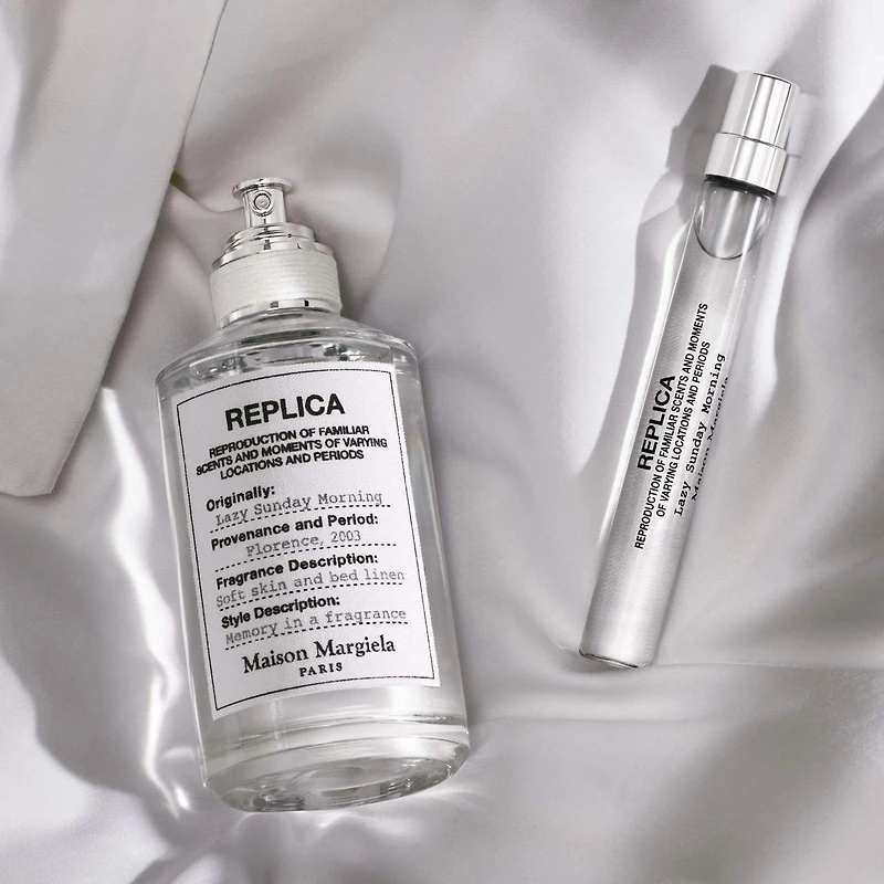 Eau de toilette Lazy Sunday Morning ’REPLICA’ avec musc blanc, muguet et iris