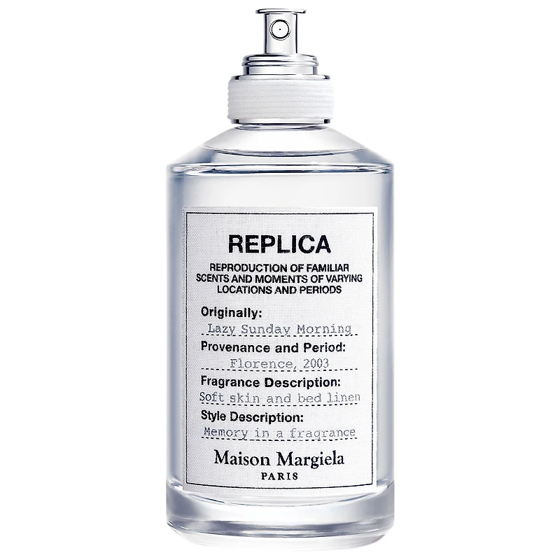 Eau de toilette Lazy Sunday Morning ’REPLICA’ avec musc blanc, muguet et iris