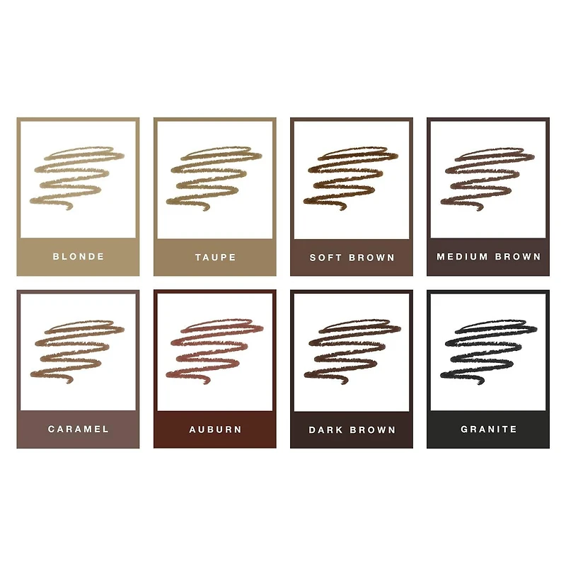 Crayon à sourcils double extrémité de crème poudre Perfect Brow