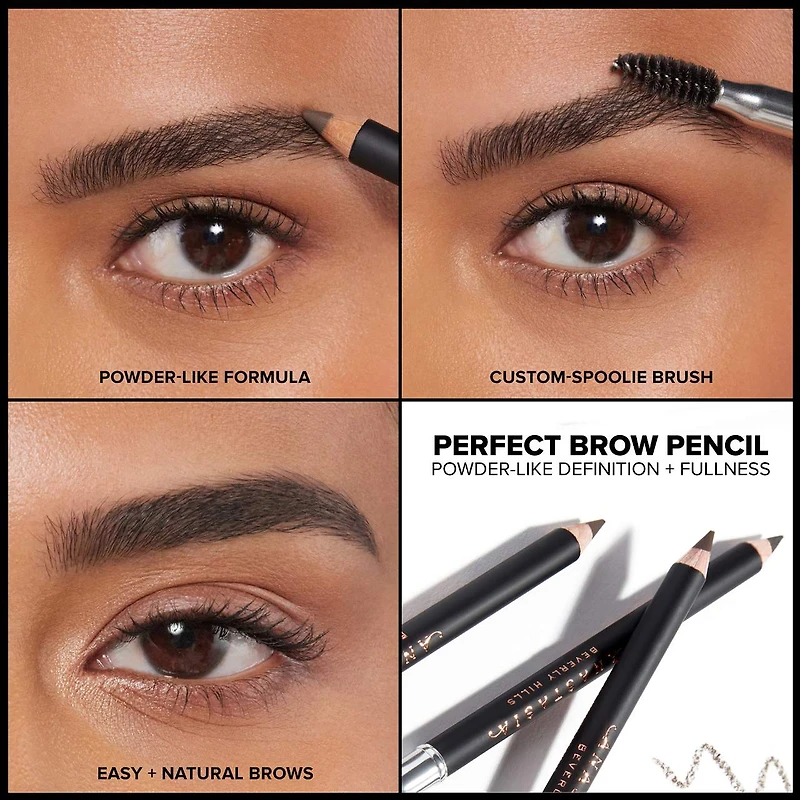 Crayon à sourcils double extrémité de crème poudre Perfect Brow