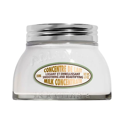 L'Occitane Hydrating Almond Milk Concentrate Body Moisturizer 7 oz/ 200 mL